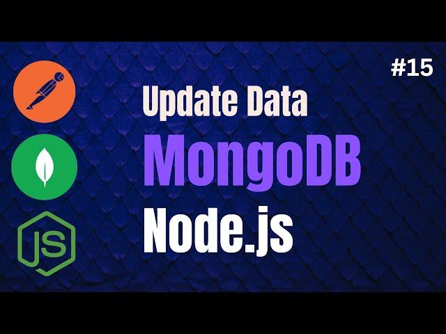 How to Update a Specific Value in MongoDB Using Node.js || Update MongoDB Data with Node js