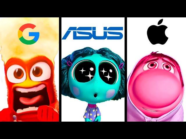 Inside Out 2 but Famous Phone Ringtones Part 3