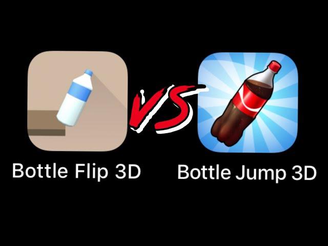 Bottle Flip 3D vs Bottle Jump 3D || iOS/Android