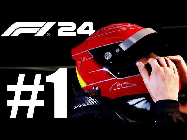 F1 24 Career Mode Gameplay Walkthrough Part 1 (Michael Schumacher)