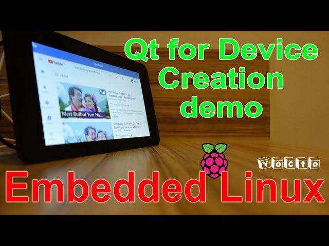 Embedded Linux Beginner - Run Qt for device creation demo