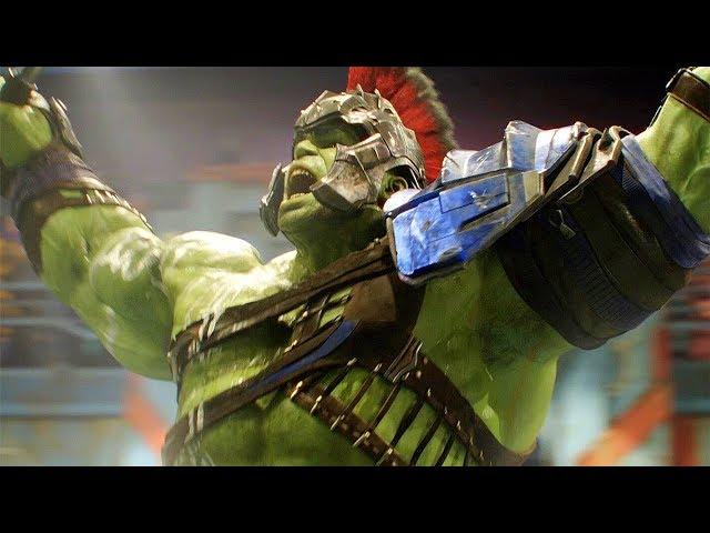 "He is a Friend From Work" - Thor vs Hulk - Thor: Ragnarok (2017) Movie Clip HD