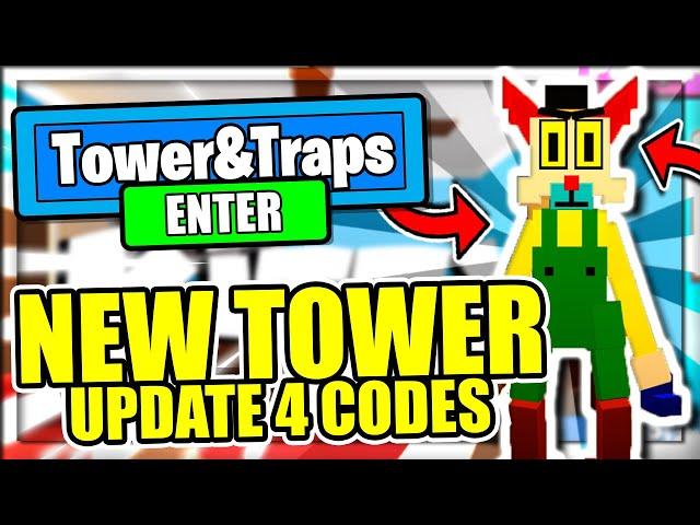 ALL *NEW* SECRET OP WORKING CODES! NEW TOWER AND TRAPS UPDATE 4 Roblox Kitty