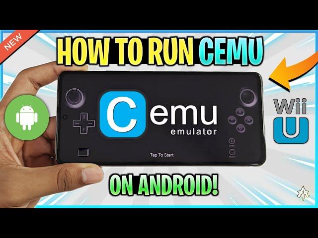 NEW!  TRYING CEMU ON ANDROID | WII U EMULATOR ANDROID!?