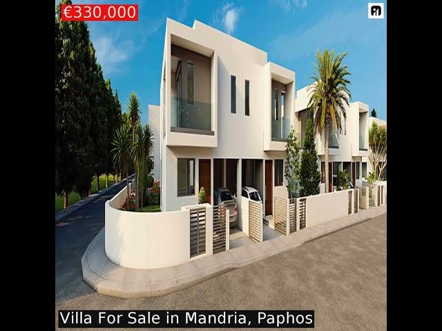 3 Bedrooms Villa For Sale in Mandria, Paphos, Cyprus