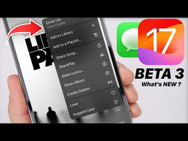 iOS 17 Beta 3 is FINALLY OUT - What’s NEW ?