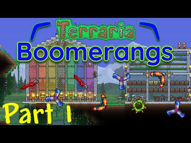 Can I beat Terraria Master Mode using Boomerangs only - Part 1: Trimarang or Flamarang