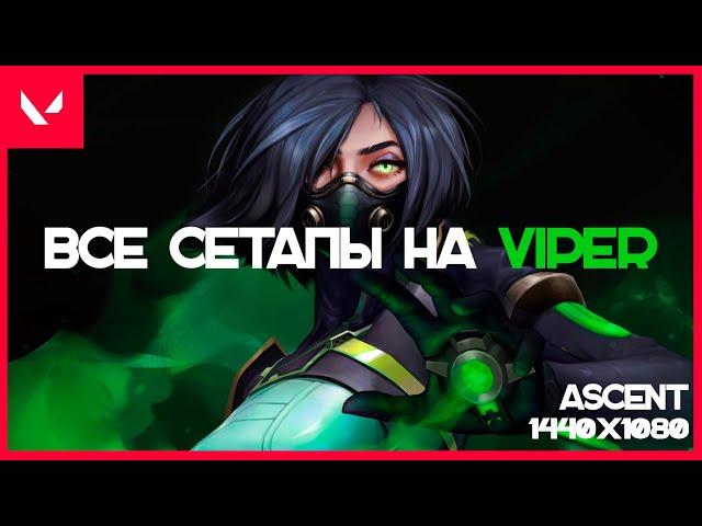 Раскидки на Вайпер / ASCENT / VALORANT #new #valorant #lineups