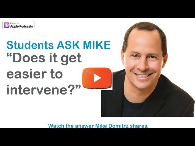 Student asks, "What if intervening is not easy?"  Mike Domitrz answers.