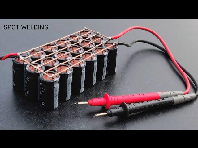 Making Spot Welding Machine Using Capacitors