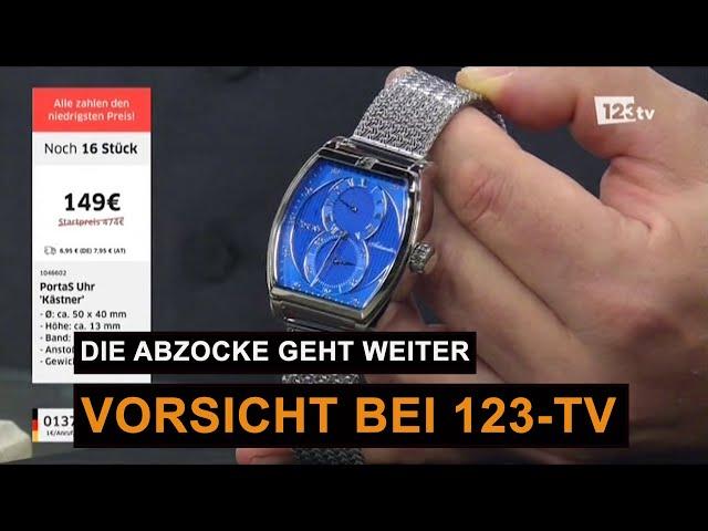 Vorsicht bei 123-TV! Die üblen Tricks des Verkaufskanals