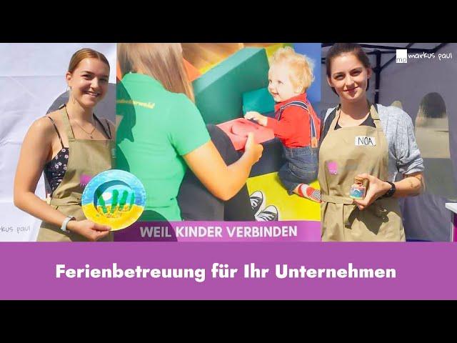Ferienbetreuung für Unternehmen