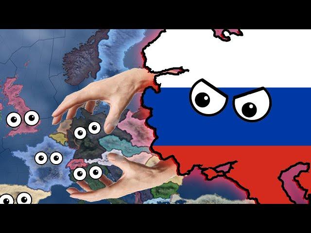 Russia in Hearts of Iron 4 be like...