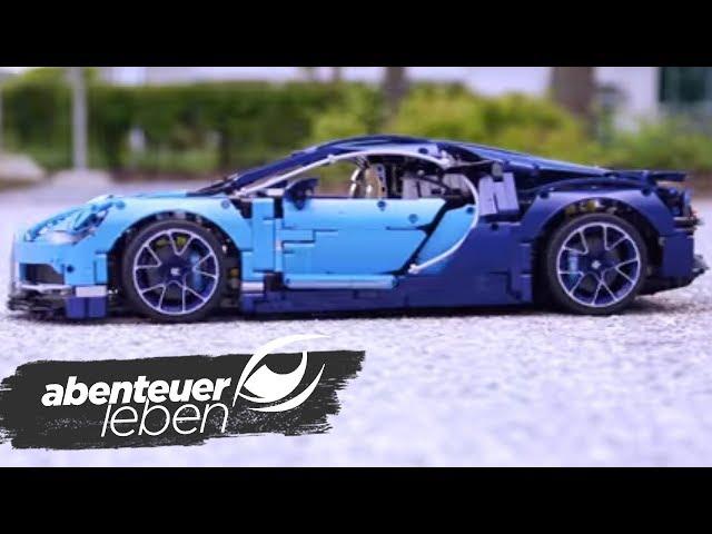 Ein Sportwagen aus Legosteinen - der Lego Bugatti Chiron | Abenteuer Leben | kabel eins