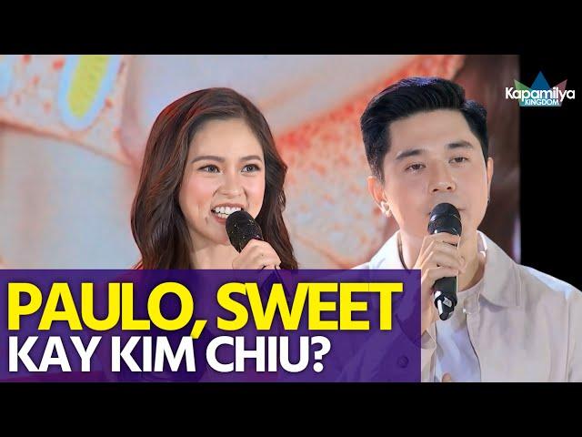 Kim Chiu, napangiti nang tanungin tungkol kay Paulo Avelino; anong klaseng melon si Paulo?