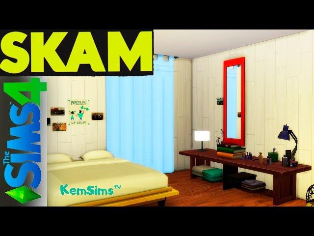 SKAM - Строим в The Sims 4 комнату Нуры из сериала Стыд