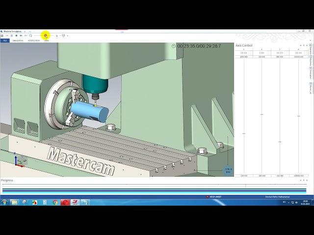 ТОЛЬКО ВИДЕО! Позиционная фрезерная обработка 3+1 в MasterCAM 2020/Mastercam Index Mill 3+1 Axis