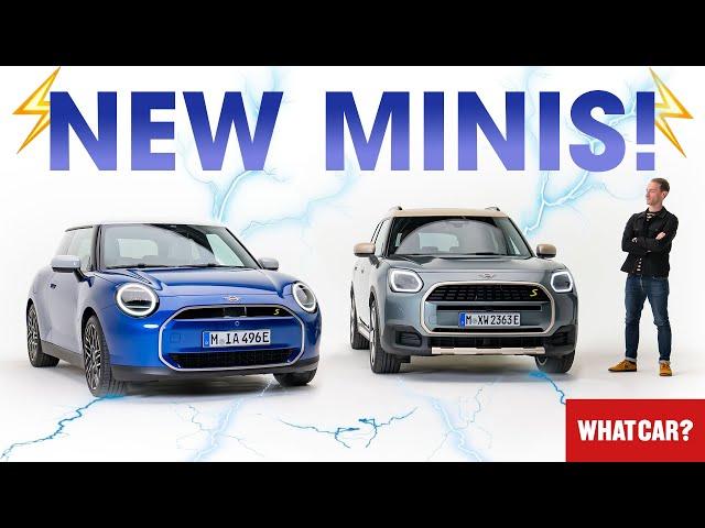 NEW Mini Cooper Electric REVEALED! + Mini Countryman! – best Minis ever? | What Car?