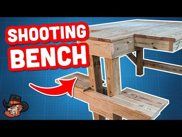 DIY Adjustable Shooting Bench // Plans