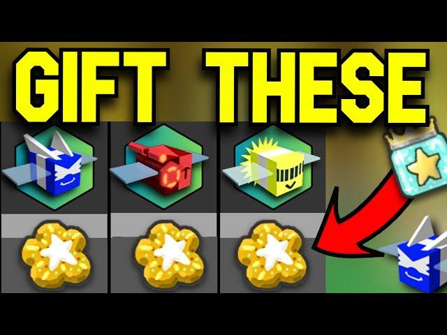 All GIFTED BONUSES In Bee Swarm Simulator! 