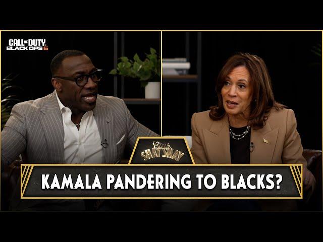 Kamala Harris Pandering To Blacks? | CLUB SHAY SHAY