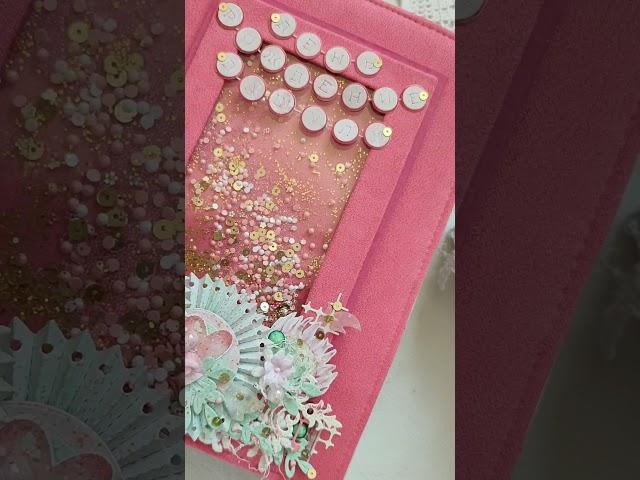 Обложка альбома сп "Альбом Карамелька" @ScrapManiaRu #скрапбукинг #scrapbooking #альбом #diy