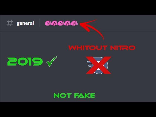 How to use animated emotes without nitro || Discord ||