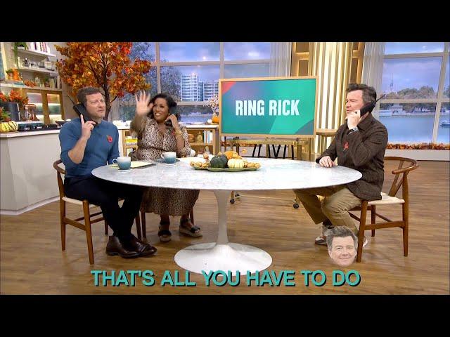 Ring Rick Astley & Ask Him Anything - 28/10/2024