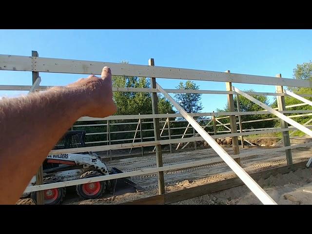 How to build a pole barn, rough guide.