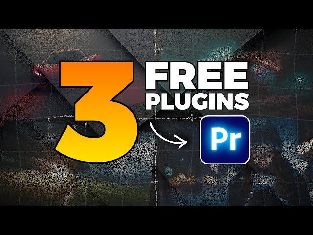 Top 3 FREE PLUGINS In Premiere Pro