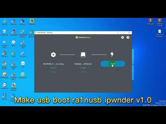 Make usb boot ra1nusb by ifrpfile