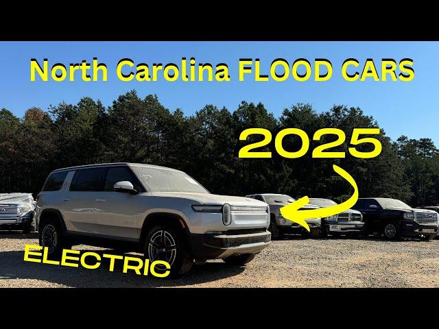 Checking Out Hurricane Flooded Cars In North Carolina IAAI