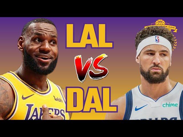 Lakers vs Mavs LIVE Play By Play And Chat