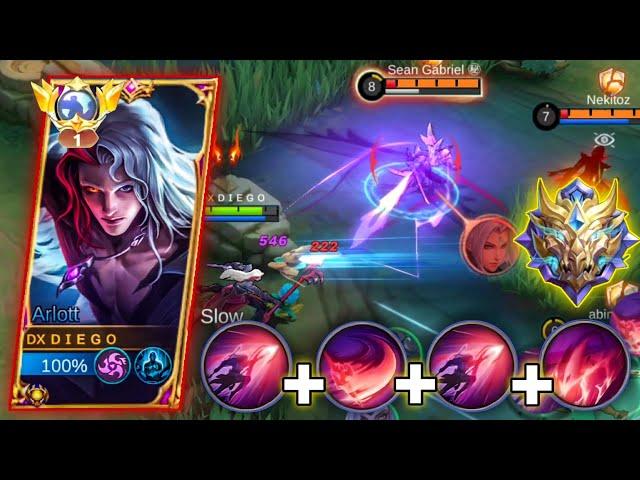 ARLOTT BEST COMBO ONE HIT | ARLOTT BUILD BEST 2023 -MLBB