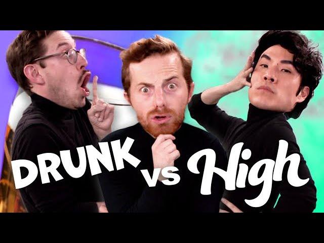 Try Guys Drunk Vs. High Charades