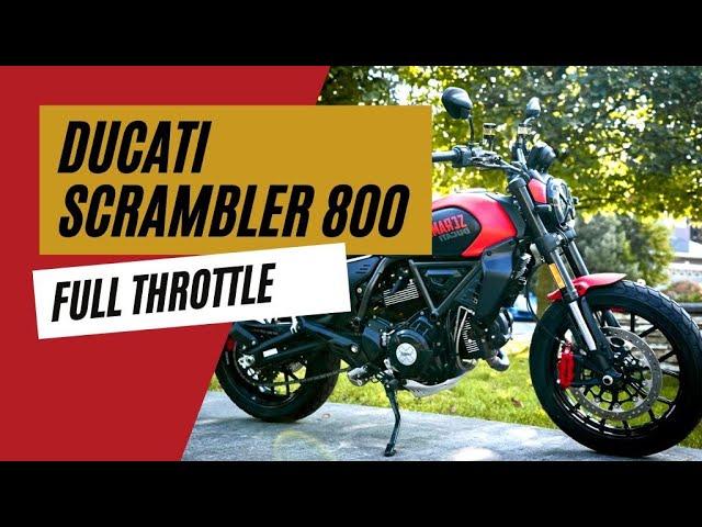 Ducati Scrambler 800 Full Throttle обзор | Лучший первый мотоцикл | Мотоциклы для Взрослых 