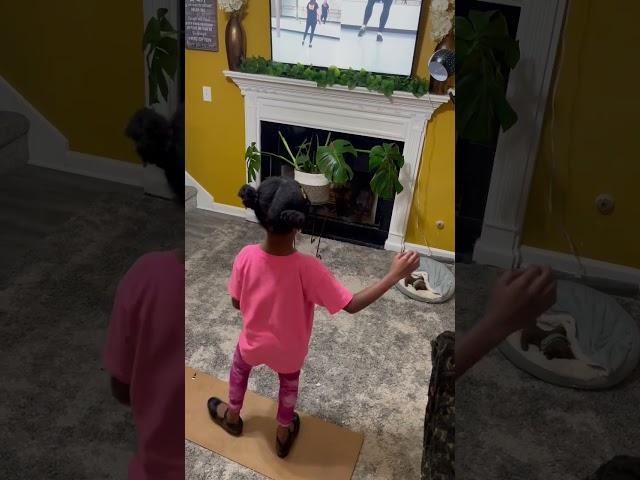 Superstargirlworld teaches herself tap, dancing with a YouTube video