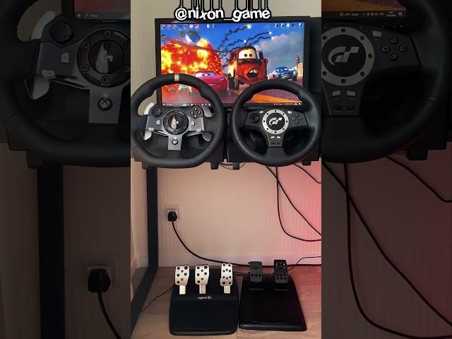 Logitech G920 vs Logitech Driving Force Pro #simracing #gaming #steeringwheel