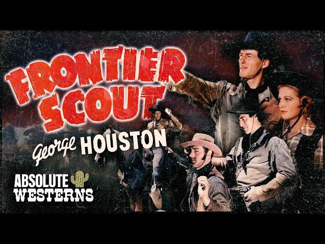 George Houston's Classic Western | Frontier Scout (1954)