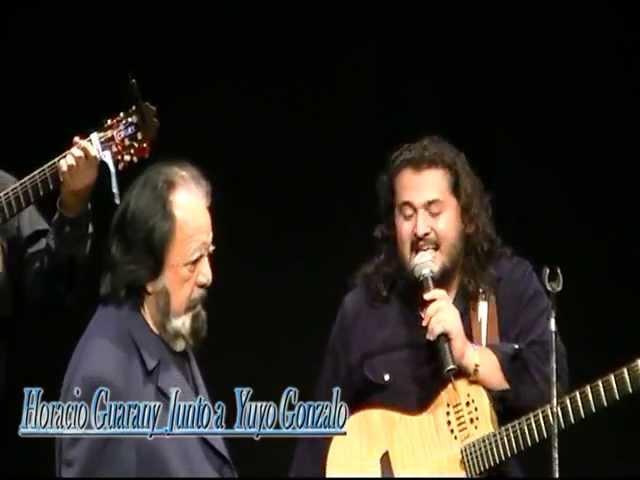 Horacio Guarany y Yuyo Gonzalo  en vivo " Teatro Nini Marshall "