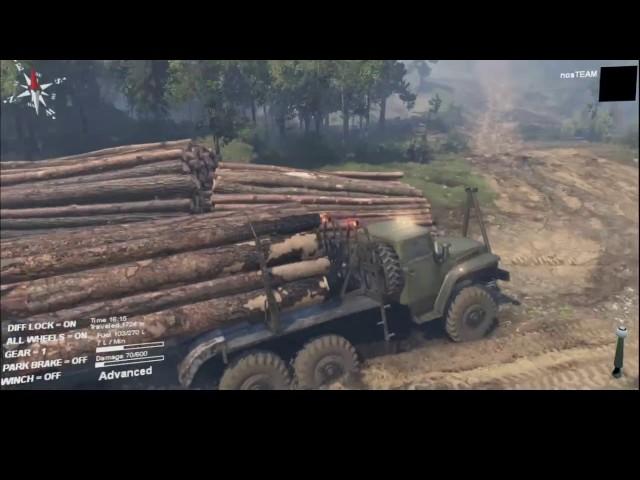 How to load logs in game Spintires