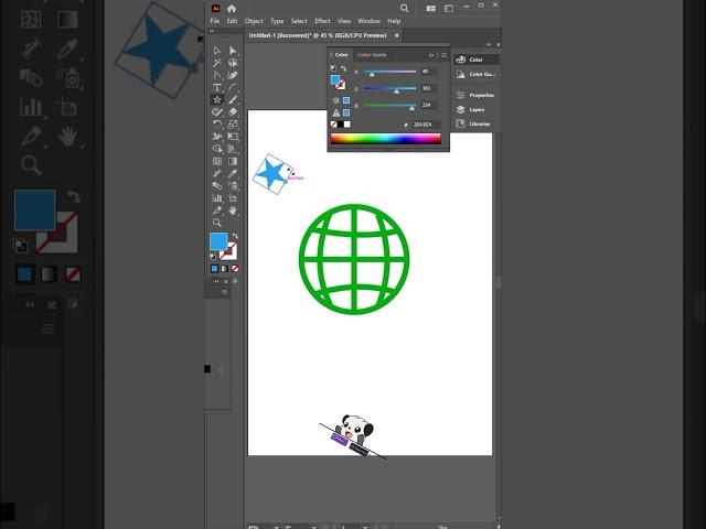 Secrets to Creating Eye-Catching Logos Fast #trendingshorts