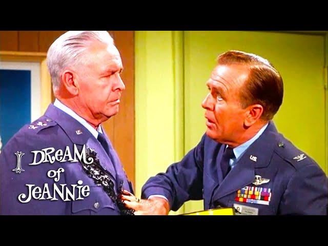 Dr. Bellows Ruins General Peterson's Jacket | I Dream Of Jeannie