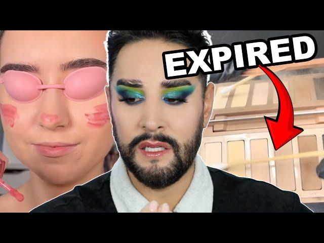 Expired Makeup isn't bad???? | PRO MUA Reacts