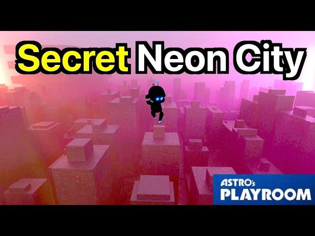 Astro's Playroom: Secret Neon City