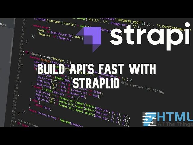 Build API's Fast With Strapi.io | Podcast