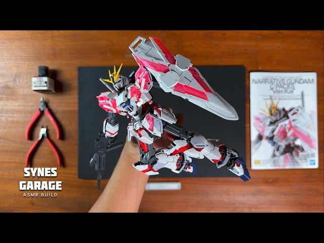 Narrative Gundam C-Packs MG Ver Ka 1/100 | ASMR BUILD | Bandai