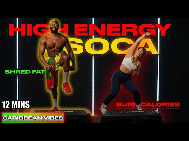 High Energy Soca Step Workout for Fat Burn (MUST TRY) 2025