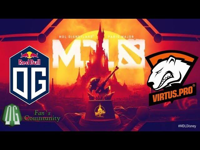 OG vs VP - Game 2 - MDL Disneyland Paris Major - Playoff.