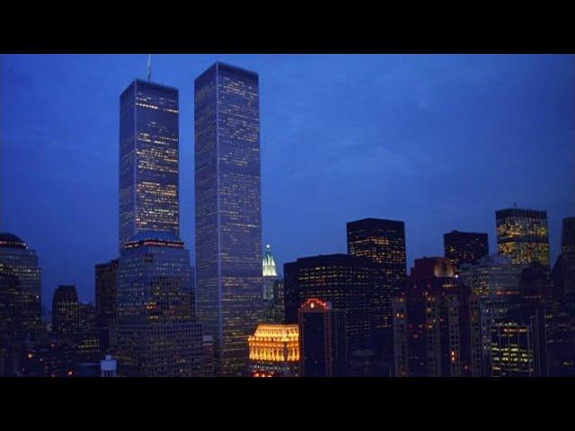 Fly-through New York City 1990s - Stock Footage